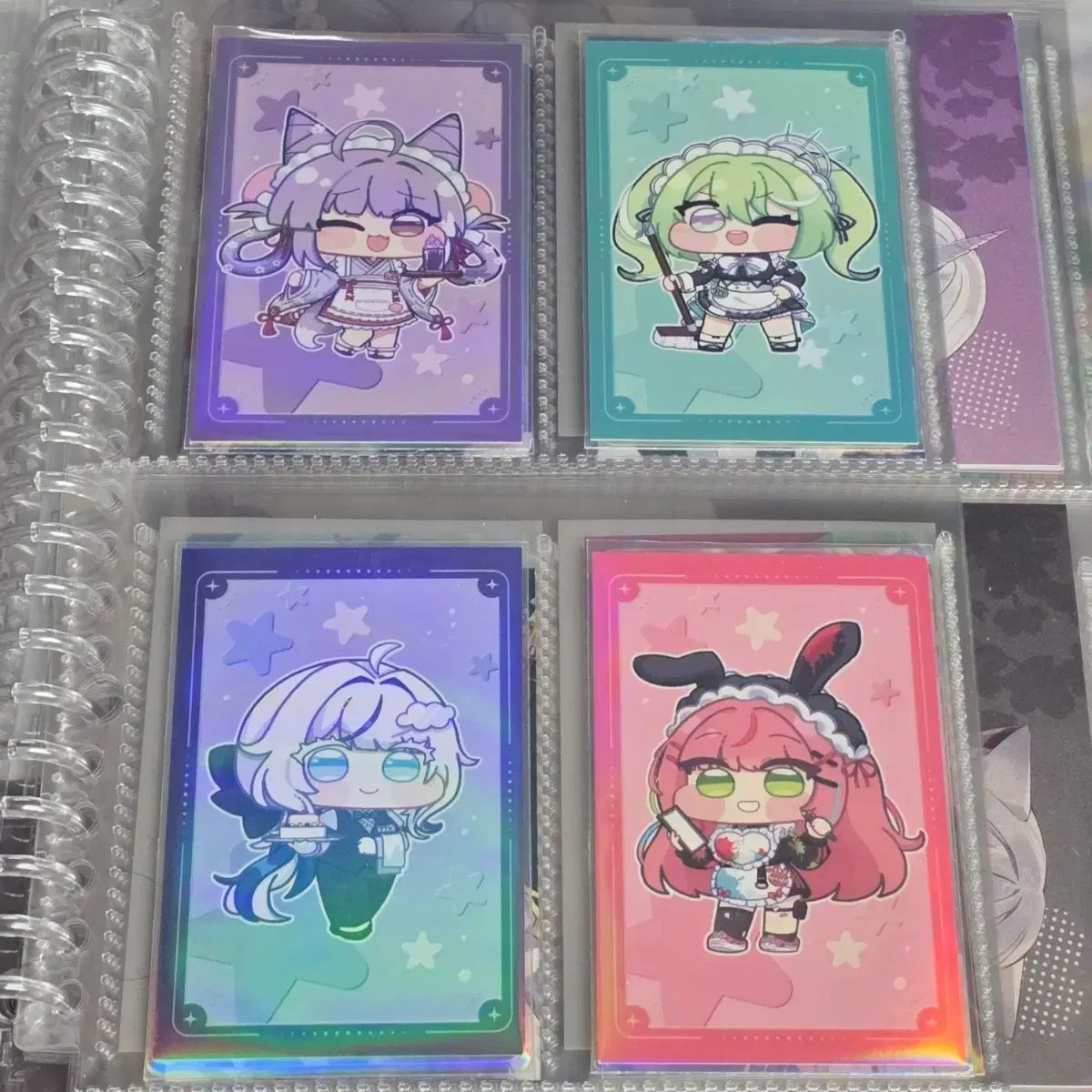 StelLive ANIPLUS コラボカフェ スペシャルメニュー ホログラム トレカ