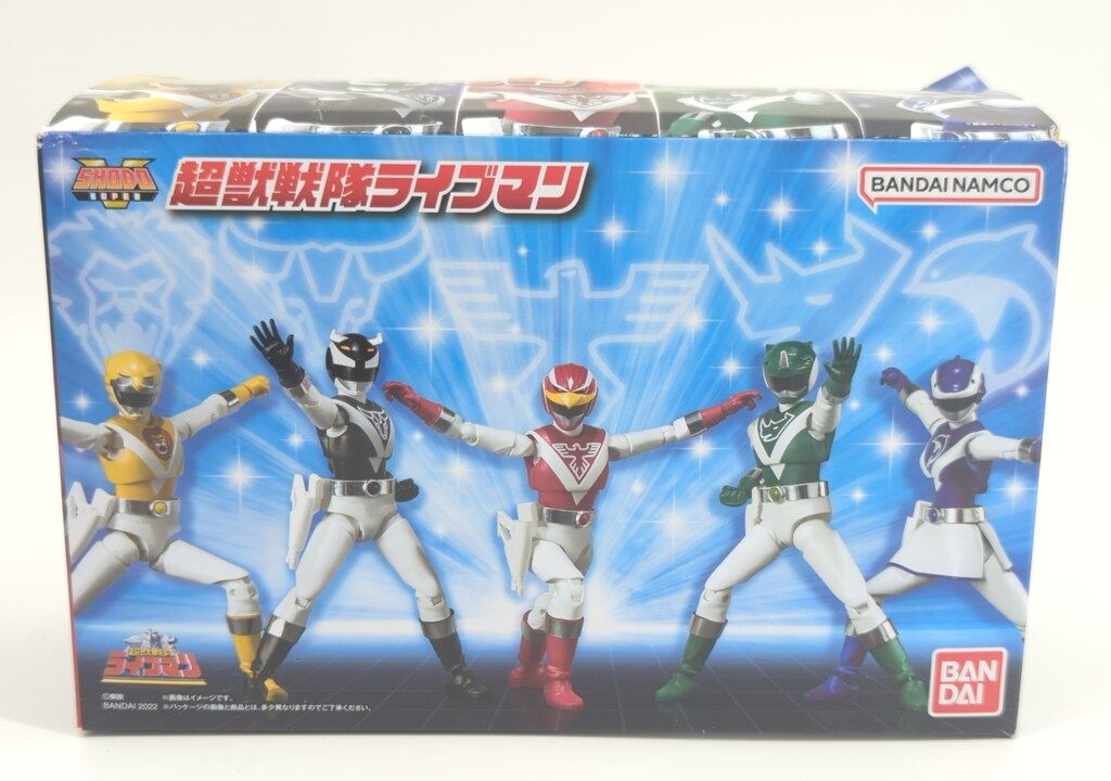 バンダイ SHODO SUPER 超獣戦隊ライブマン 超獣戦隊ライブマン - メルカリ