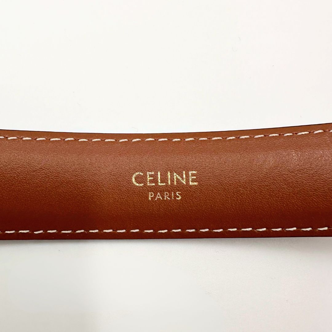 【極美品】【最終値下げ】CELINE トリオンフベルト 極美品】Celine トリオンフ ベルト - メルカリ