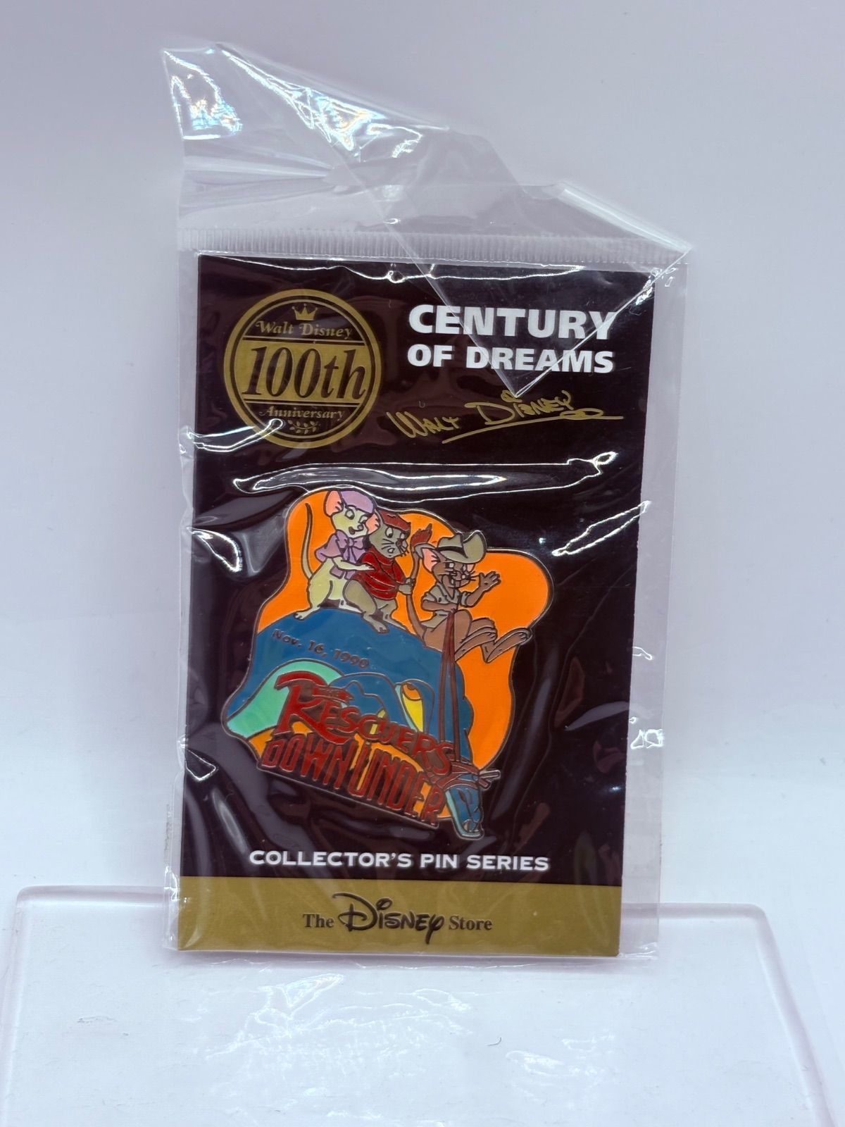 6点セット】ディズニー ピンバッジ 100周年 未開封多数 レスキュー