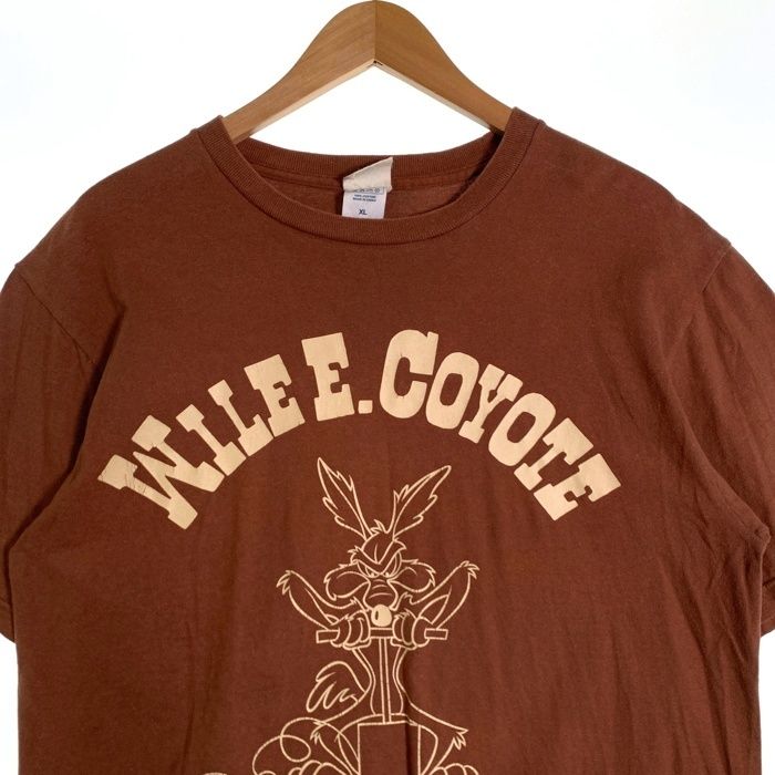 WILE E COYOTE ワイリーコヨーテ 半袖Tシャツ ブラウン Size XL - メルカリ