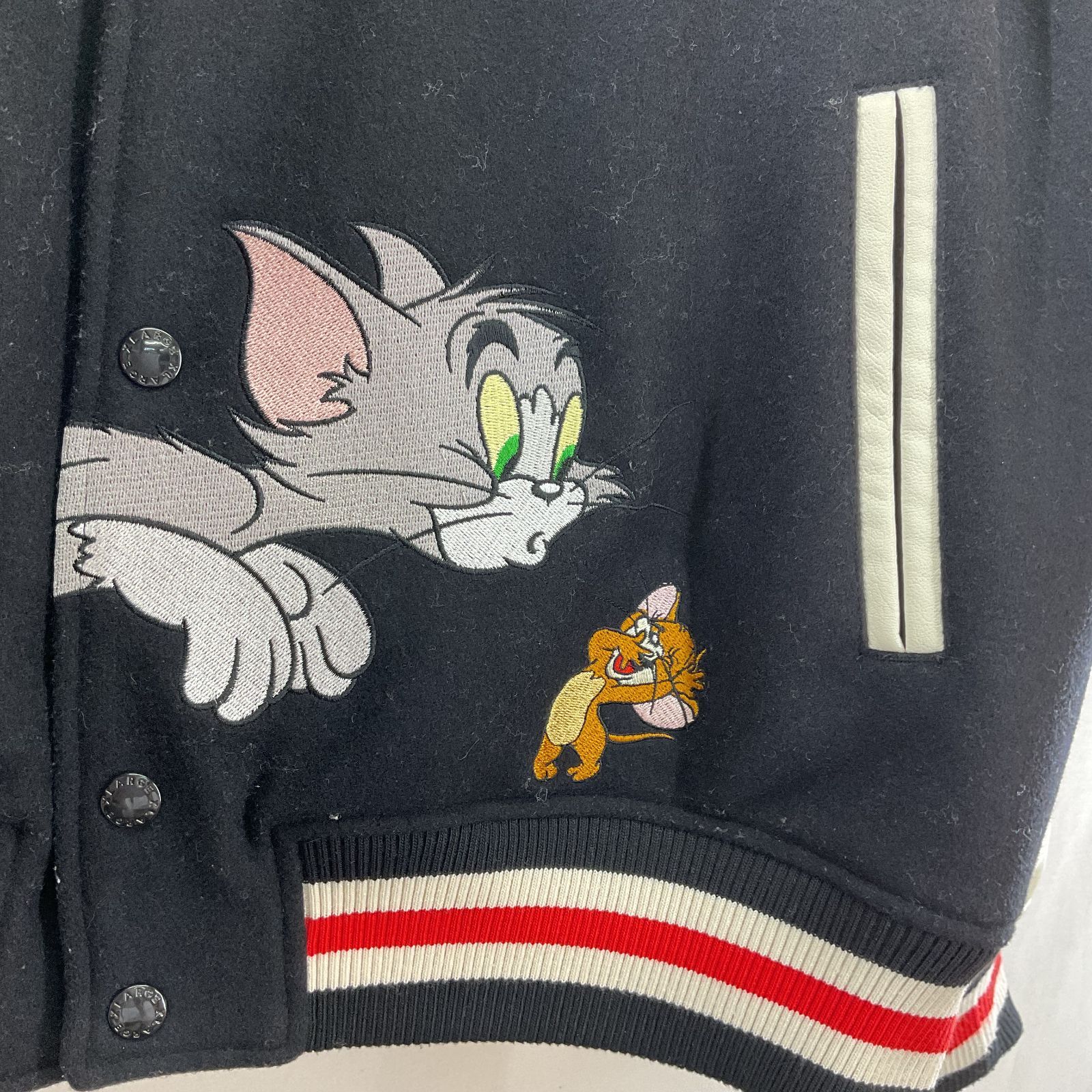 X-LARGE エクストララージ TOM AND JERRY VARSITY JACKET トムと