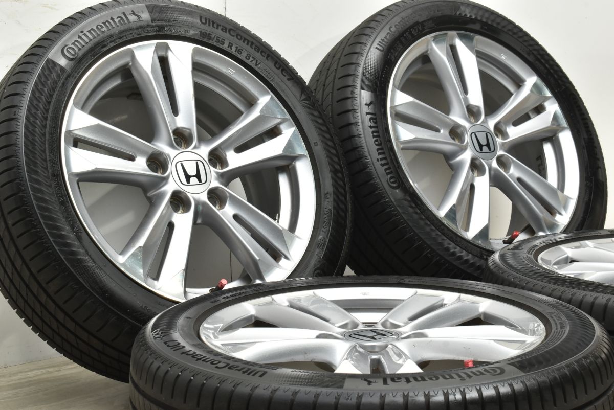 品 ホンダ ZF 1 CR Z 16 in 6 J 45 PCD 114 3 コンチネンタル ウルトラコンタクト 195 55 R GBフリード CL アコード トルネオ