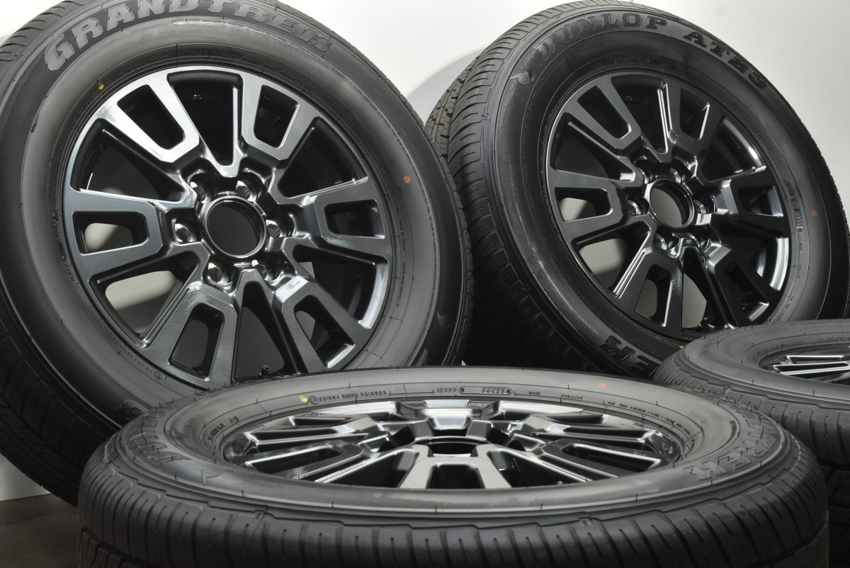 製 新車外し品 トヨタ ランドクルーザー 250 VX 18 in 7 5 J 60 PCD 139 ダンロップ グラントレック AT 23 265 65 R 可
