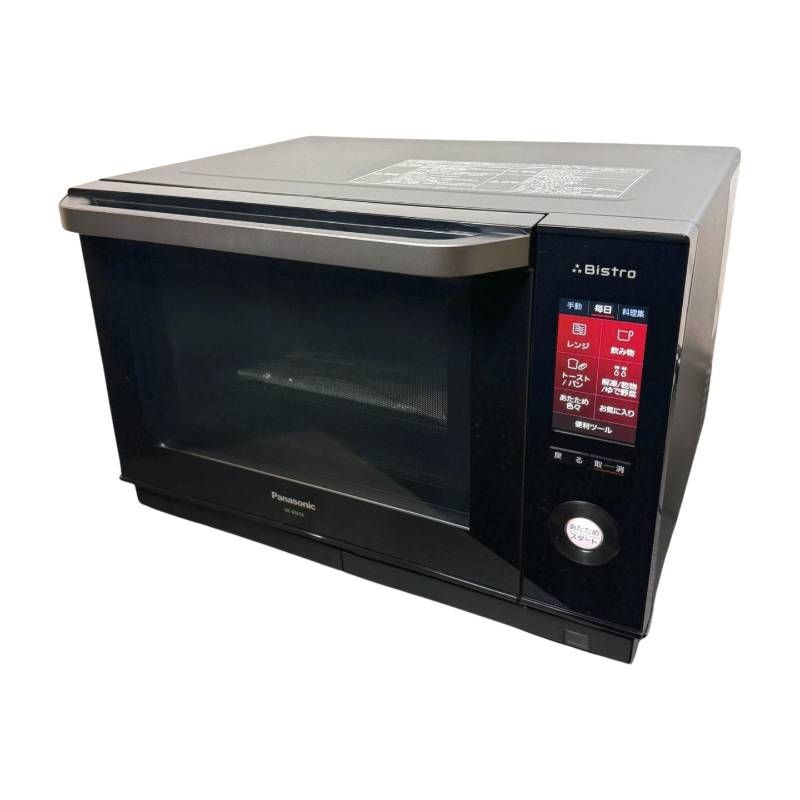 Panasonic ビストロ スチームオーブンレンジ NE BS 656 K 2019年製 グリル皿 レシピ本付 パナソニック