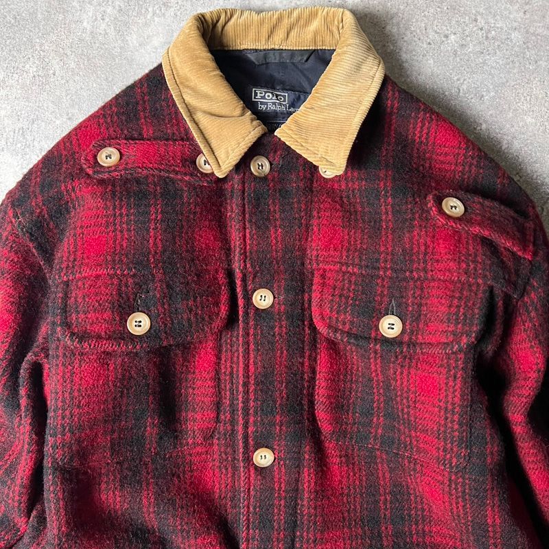 M*A様 ラルフローレン　マッキーノクルーザー USA製　80〜90s ウール POLO RALPH LAUREN(ポロラルフローレン) / マッキーノクルーザー