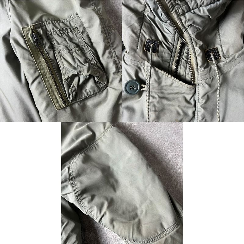 雰囲気系 70s 71年製 USAF 米軍実物 リアル コヨーテファー N-3B