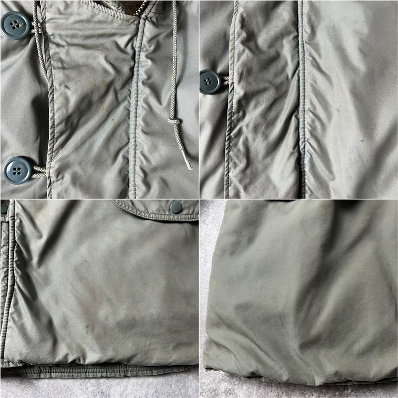 雰囲気系 70s 71年製 USAF 米軍実物 リアル コヨーテファー N-3B