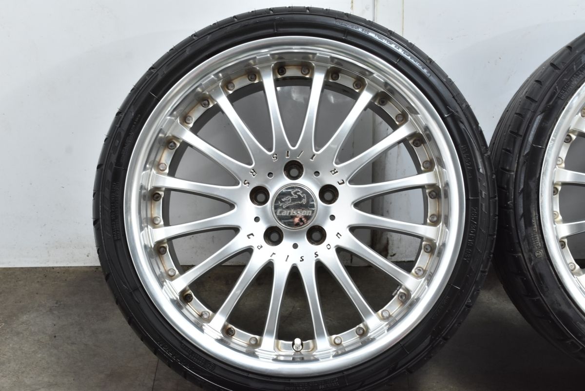 良好品】カールソン CR 1/16RS 19in 8.5J 9.5J +40 PCD114.3 2023年製