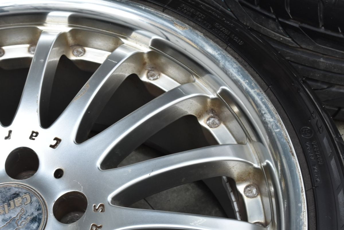 良好品】カールソン CR 1/16RS 19in 8.5J 9.5J +40 PCD114.3 2023年製
