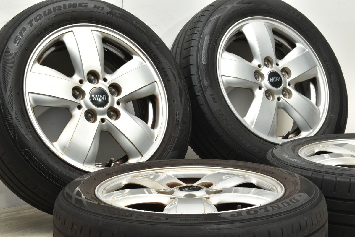 MINI F 56 ミニクーパー 15 in 5 J 46 PCD 112 ダンロップ ツーリング R 1 175 65 ノーマル戻し 交換用