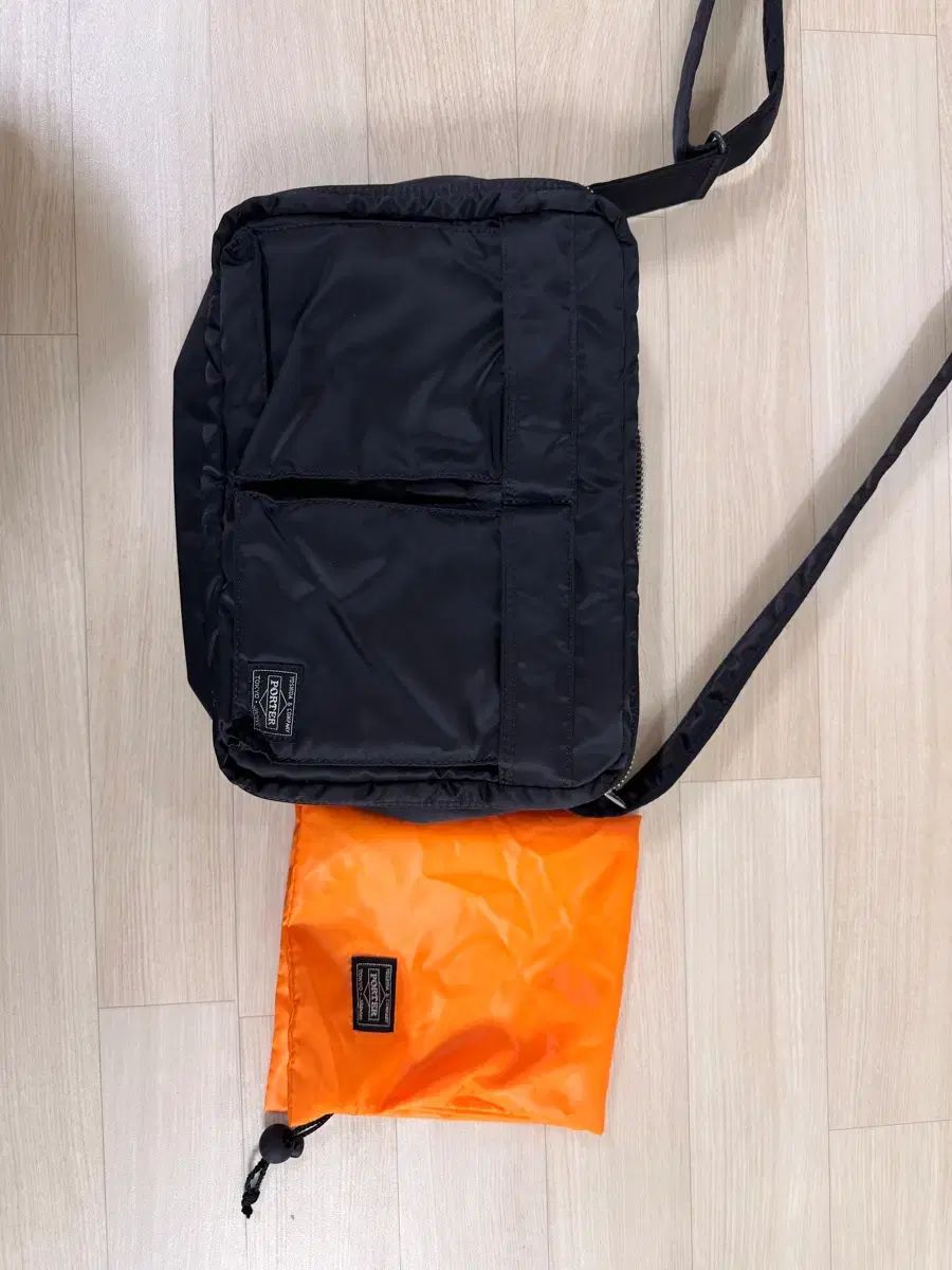 ポーター オール タンカー ラージ スリングバッグ ブラック