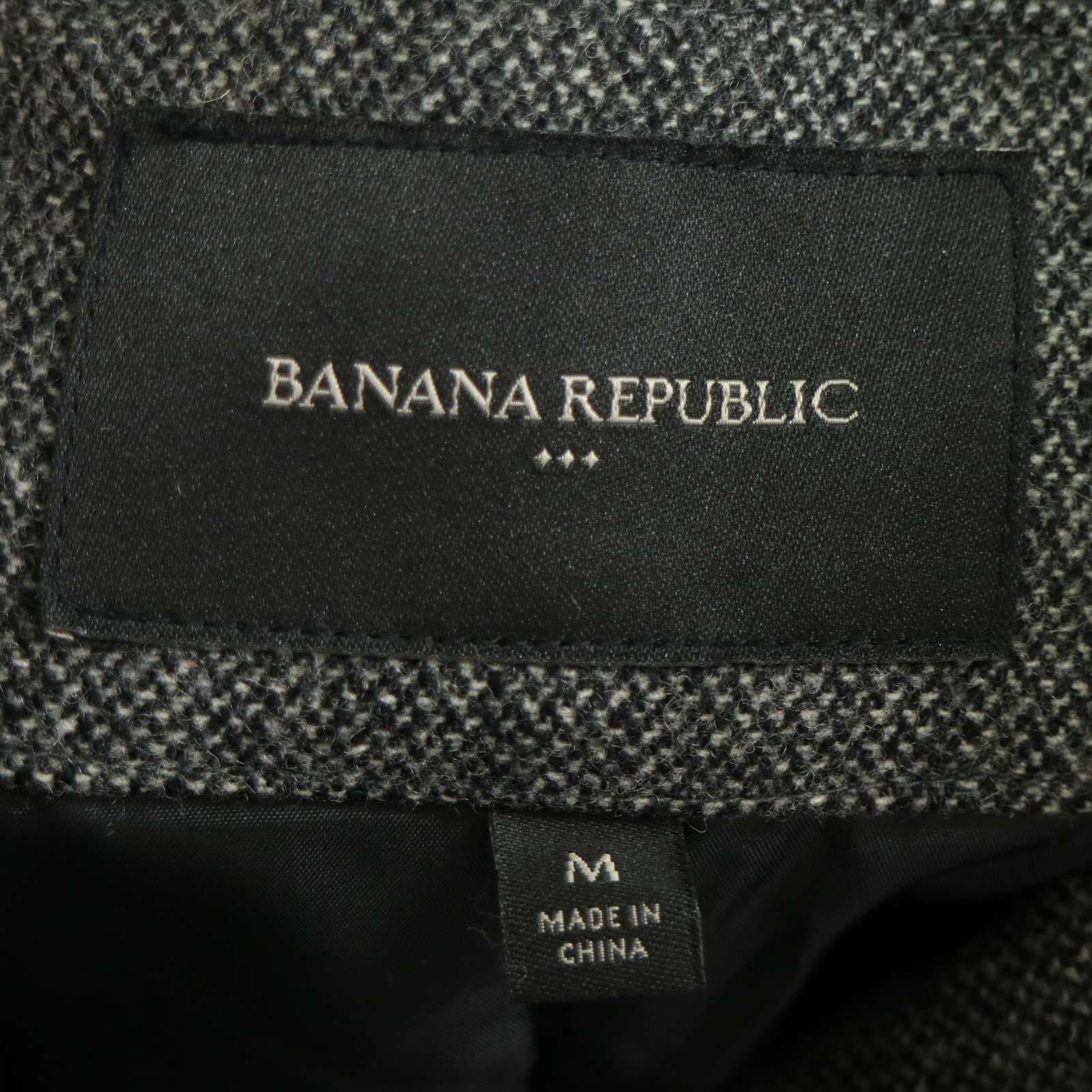 Banana Republic バナナリパブリック 秋冬 ウール混☆ ツイード ジップ 