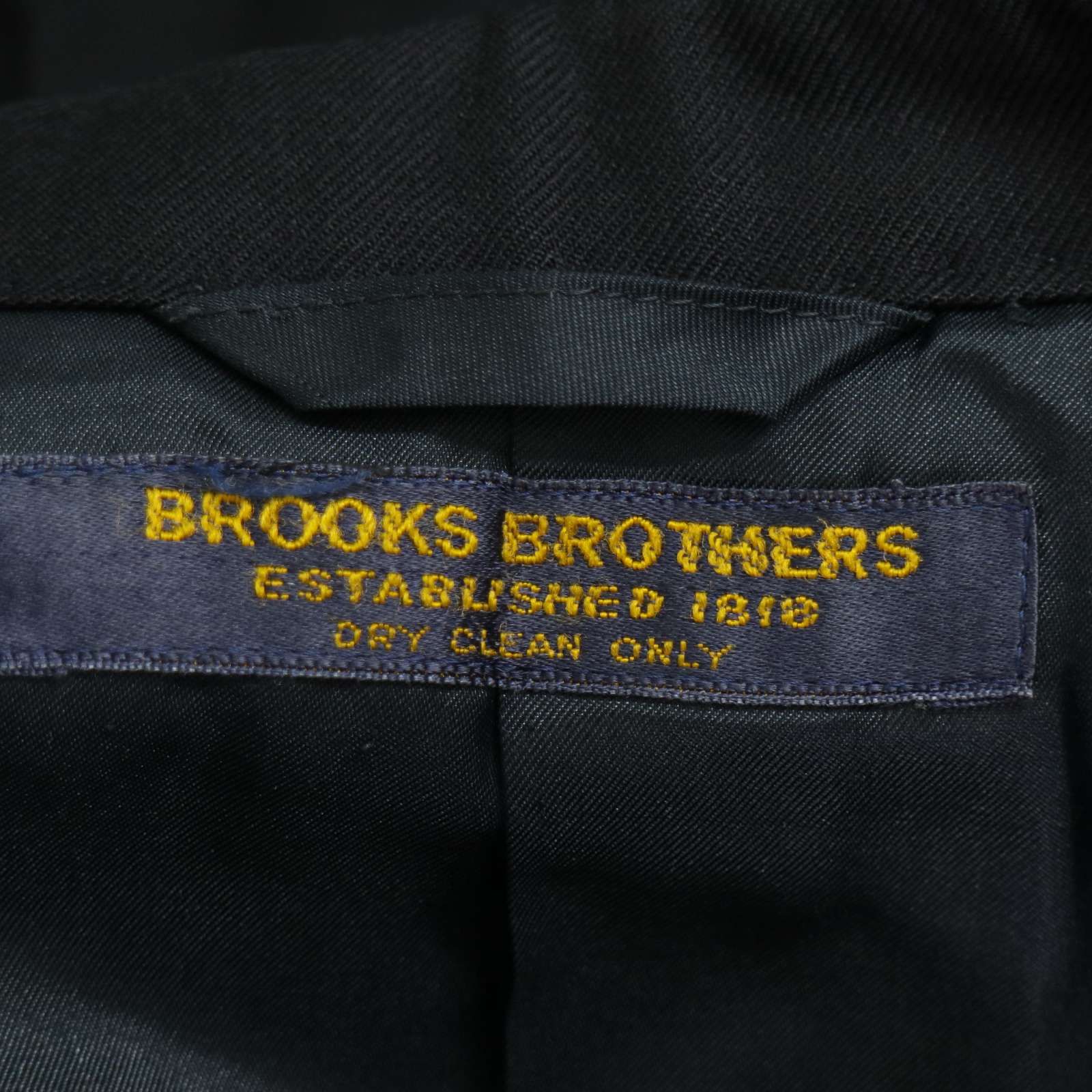 Brooks Brothers ブルックスブラザーズ 秋冬 背抜き ウール100 
