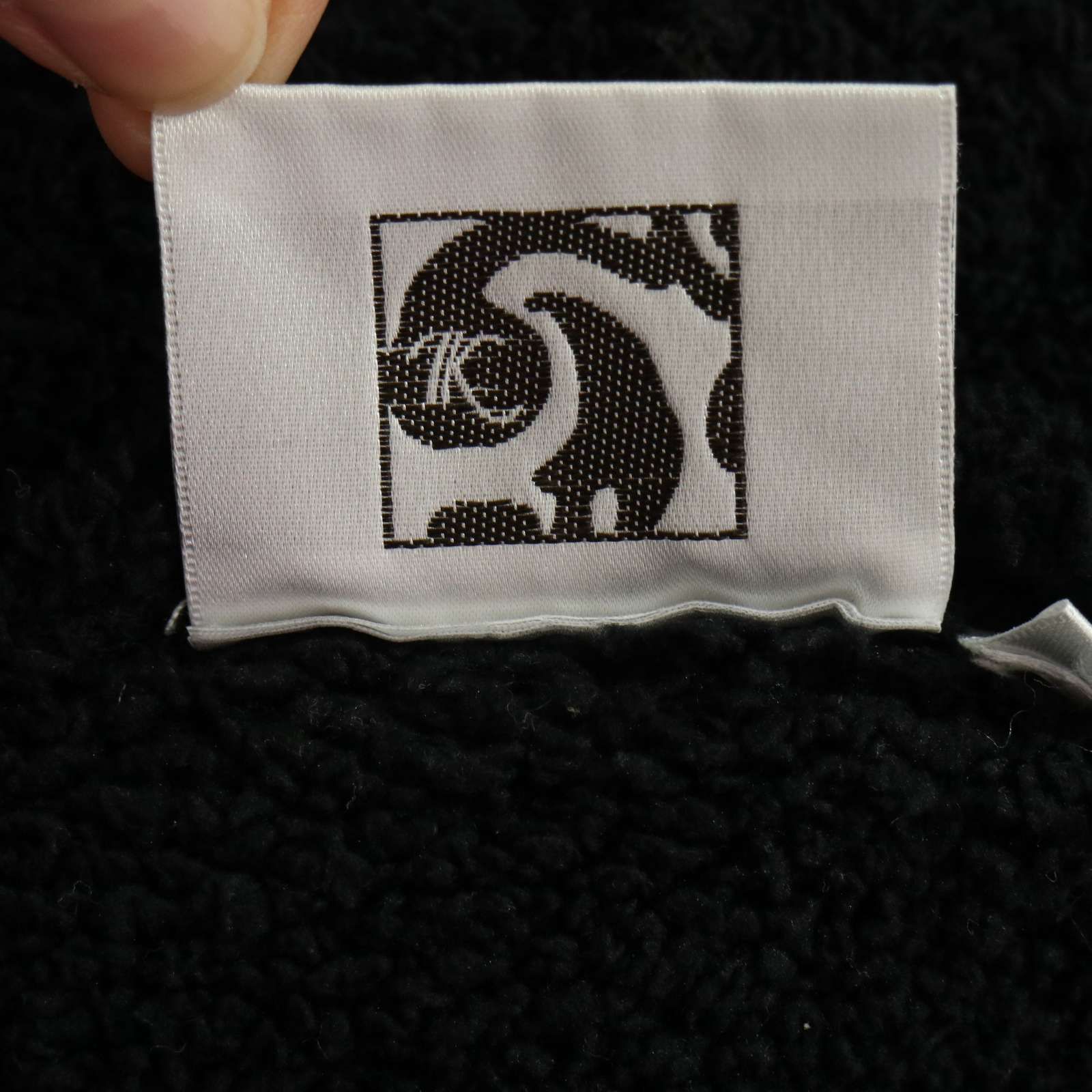  kashwére カシウェア 秋冬 フーディ ガウン バスローブ ルームローブ 羽織り Sz L レディース 黒 ルームウェア ルームウェア パジャマ