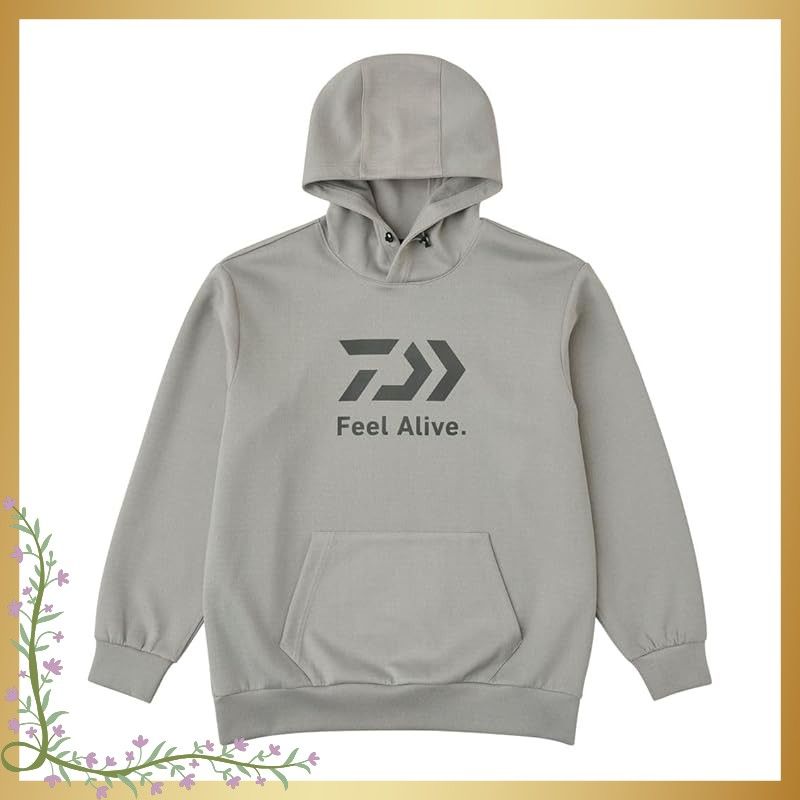 ダイワ DAIWA スウェットフーディー DE-8925 グレー L