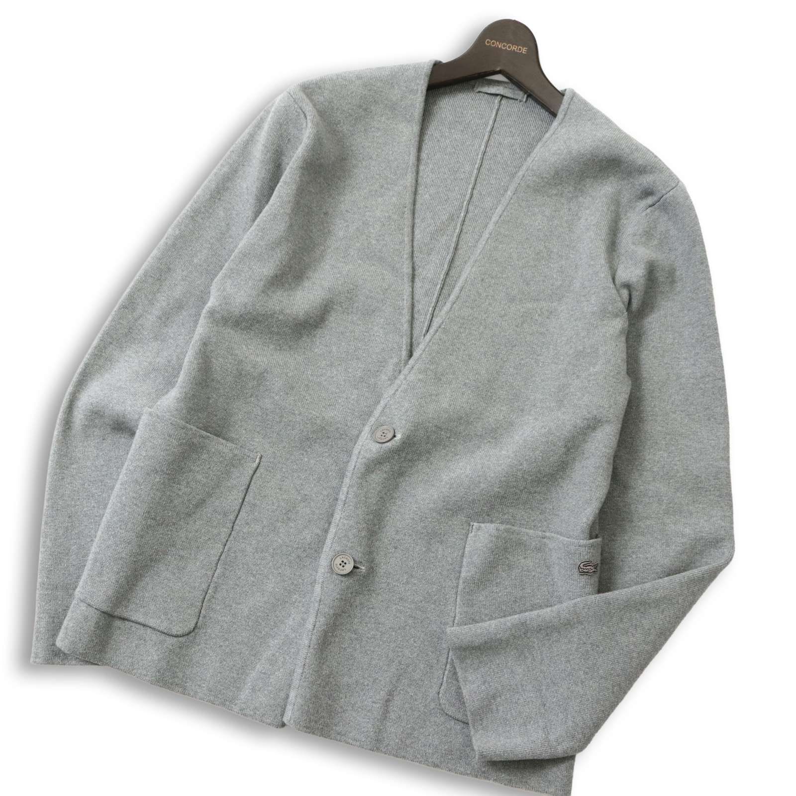 LACOSTE ラコステ 秋冬 ワニ刺繍☆ カーディガン ニット ジャケット