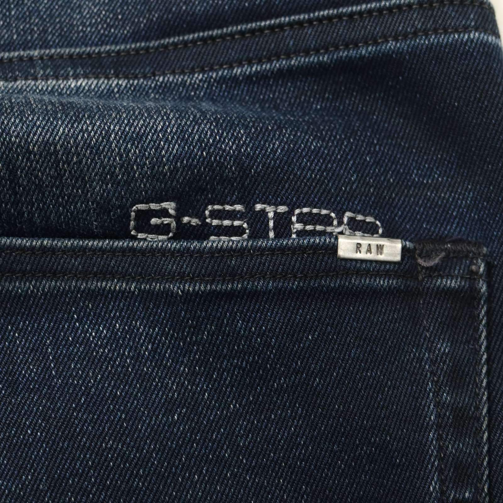 G-STAR ジースター 通年 【3301 SLIM】USED加工 ストレッチ テーパード デニム パンツ ジーンズ Sz.32 メンズ