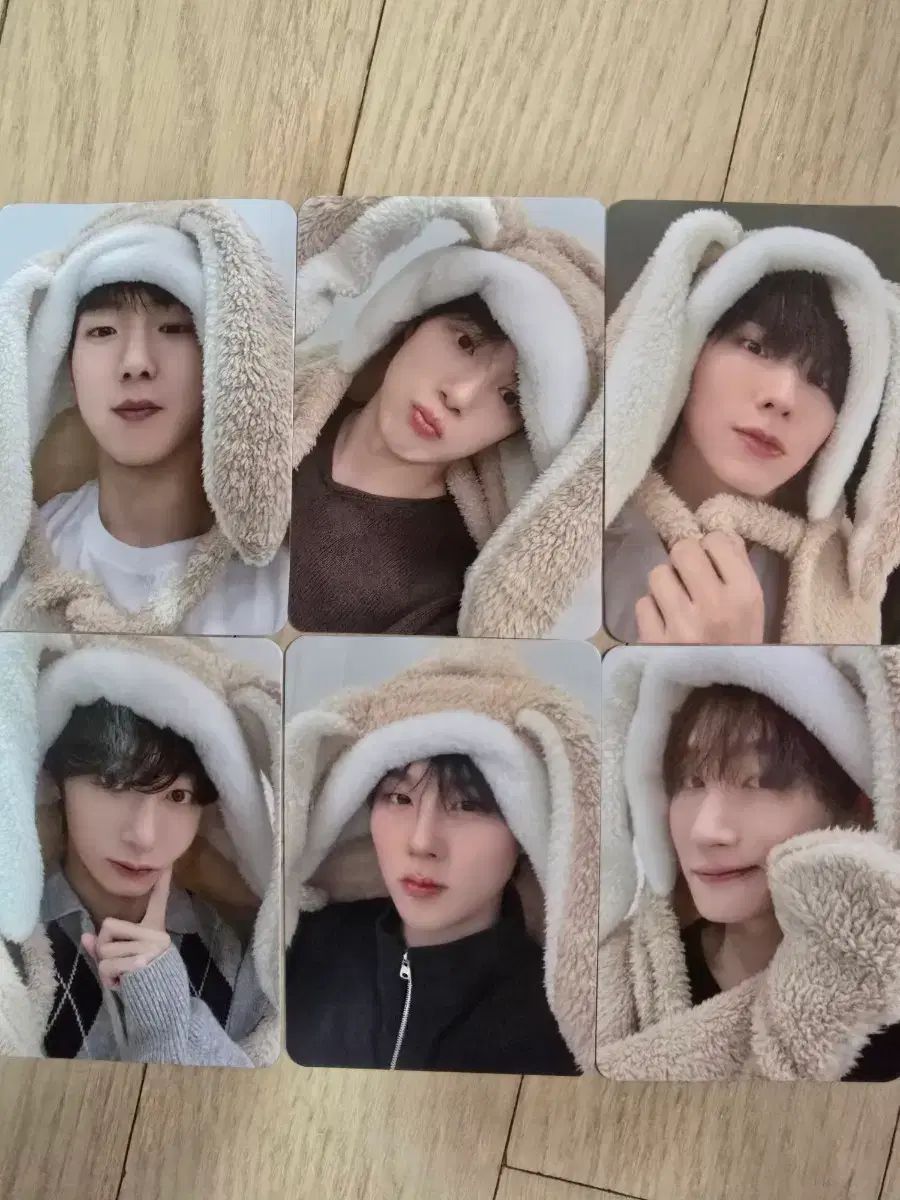 MONSTA X (モンスタエックス・モネク) うさぎ耳 キャップ トレカ