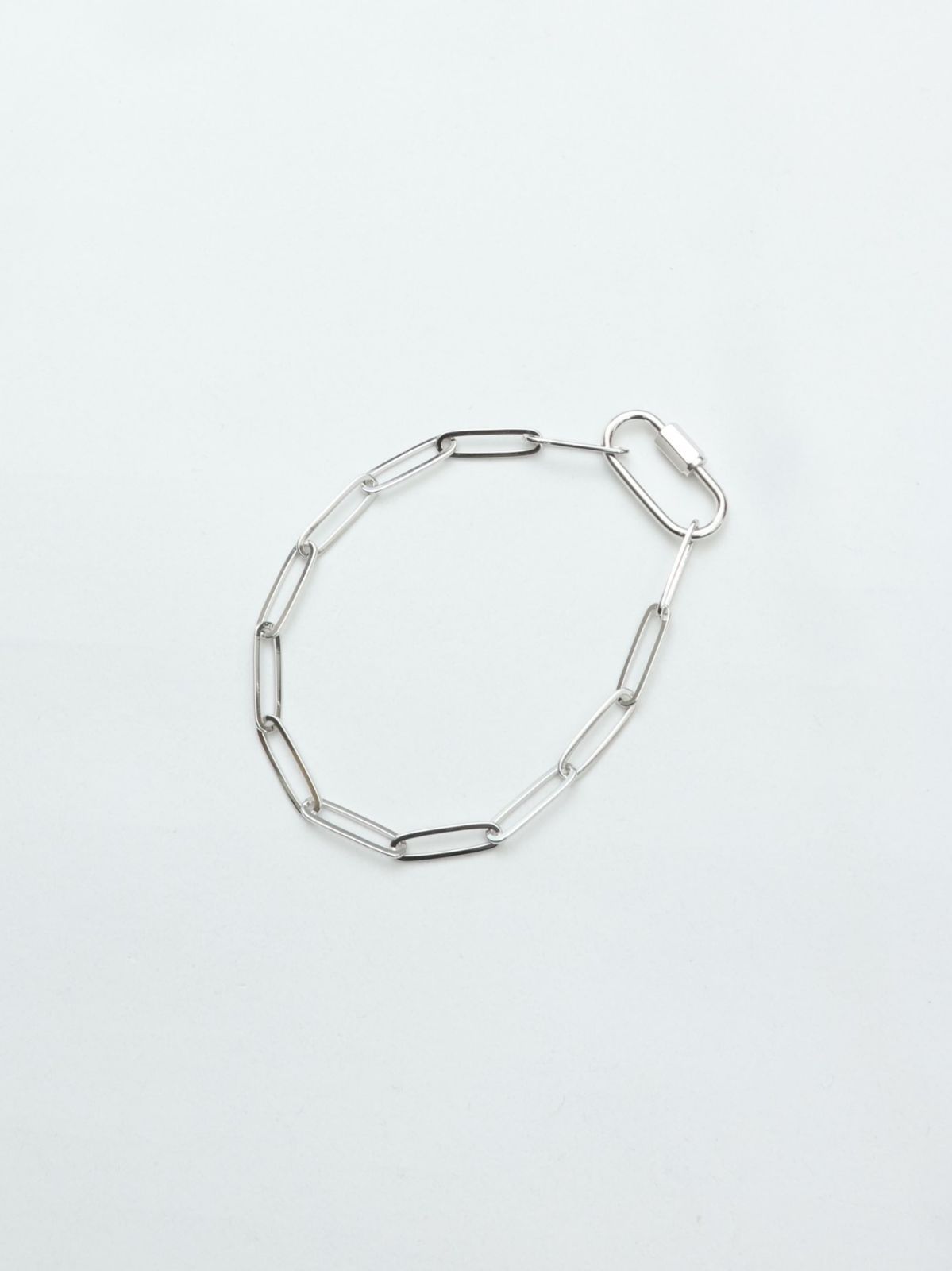 THE OBJECT オブジェクト Signature Mini Karabina Bracelet No TO_TYO_25103 シグネイチャー ミニ カラビナブレスレット シルバー925