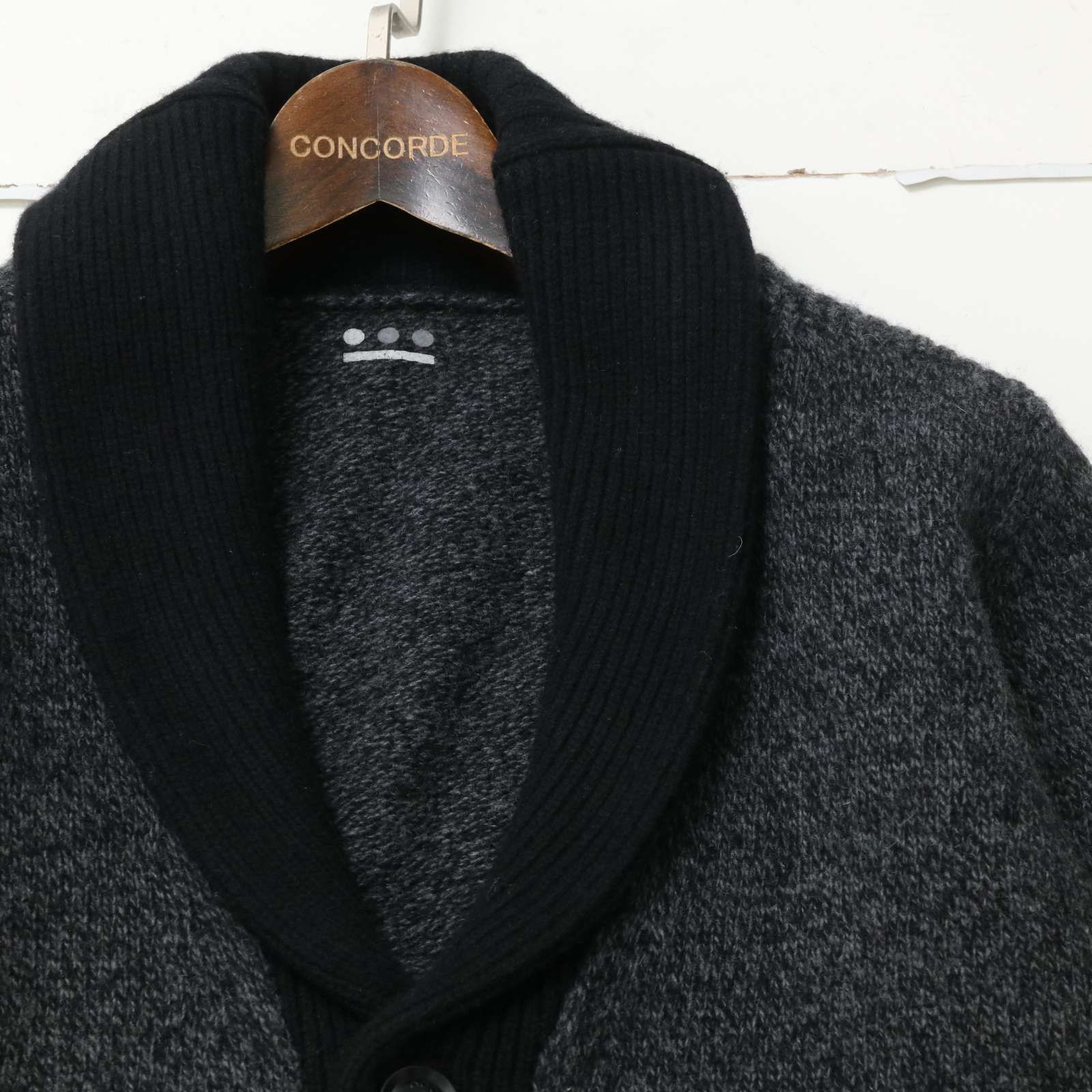 three dots スリードッツ 秋冬☆ カシミヤ混 ウール ショールカラー