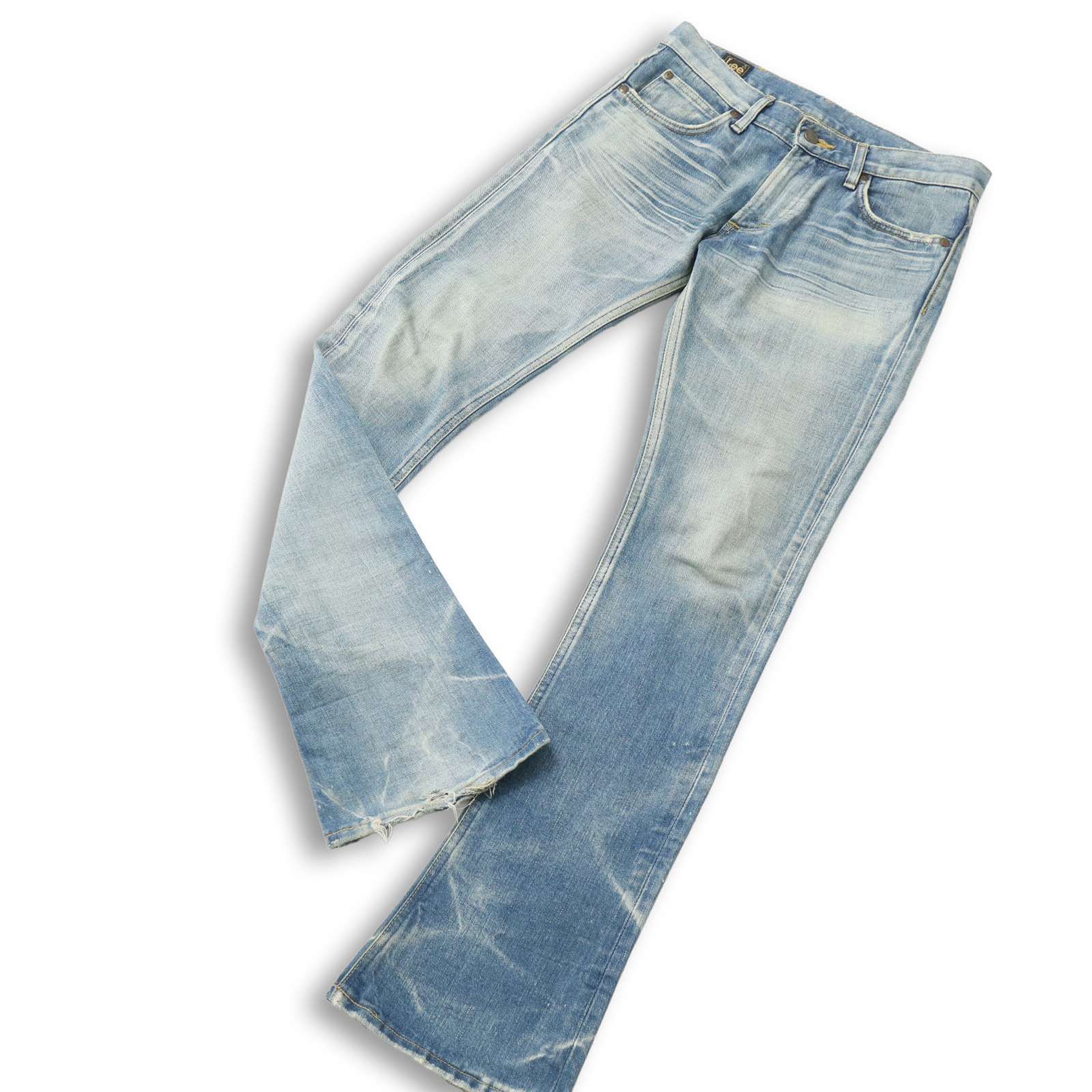 Lee × John´s リー × ジョンズ 95787 ダメージ加工 ブーツカット デニム パンツ ジーンズ Sz.28 メンズ