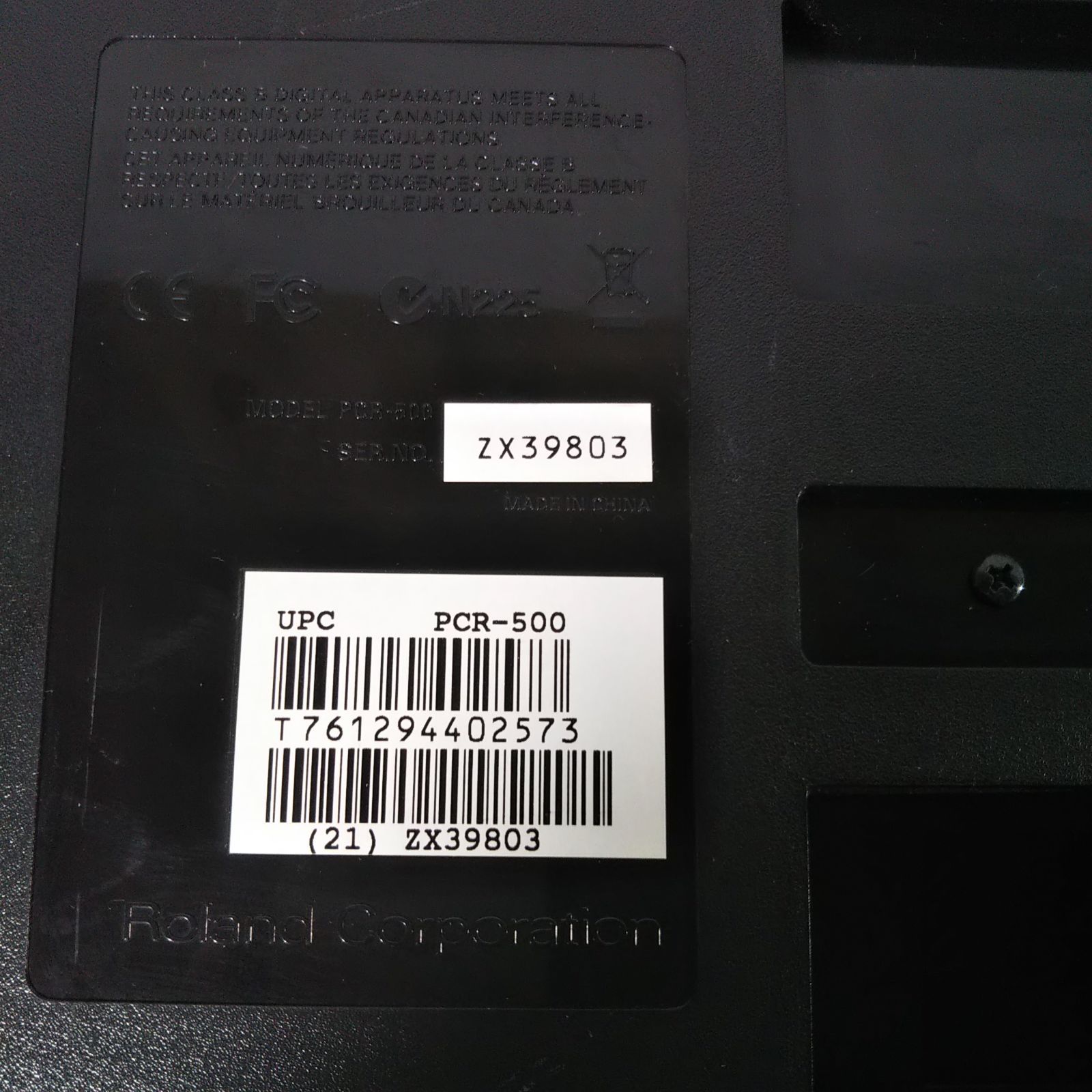 Roland MIDI Keyboard Controller EDIROL PCR-500 USB MIDI標準 
