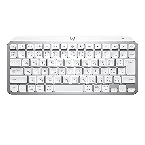 ロジクール MX KEYS mini KX 700 PG ミニマリスト ワイヤレス イルミネイテッド キーボード ペイルグレ