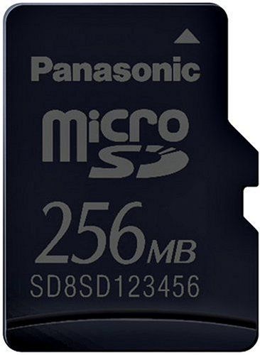パナソニック microSDカード 256 MB RP