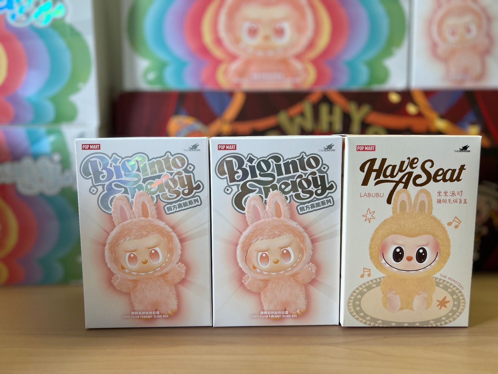 ラブブ POP MART THE Big Into Energy 2ピース - Have A Seatシリーズ 1ピース 合計 セット らぶぶ ポップマート 3ピース