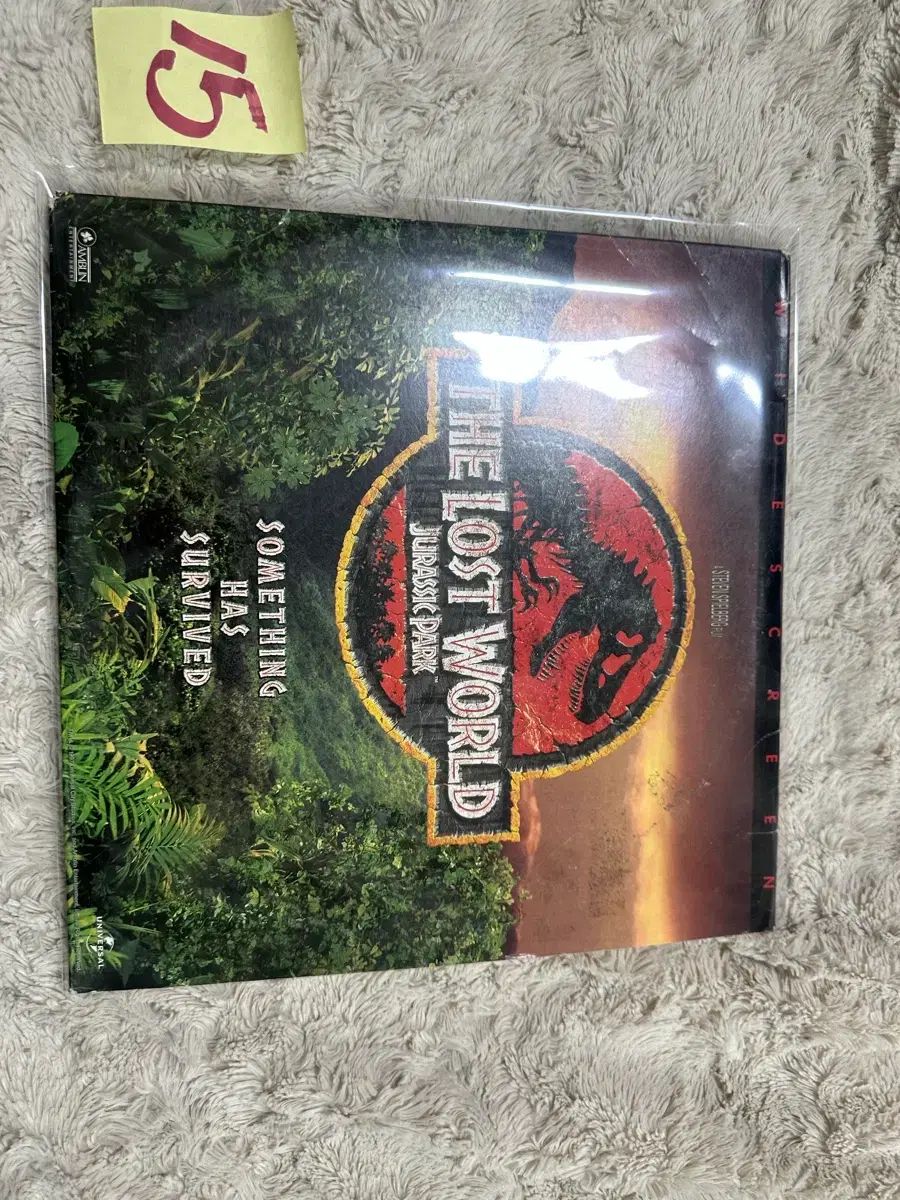 15 ジュラ紀 公園 失われた 世界 1997 LaserDisc LD