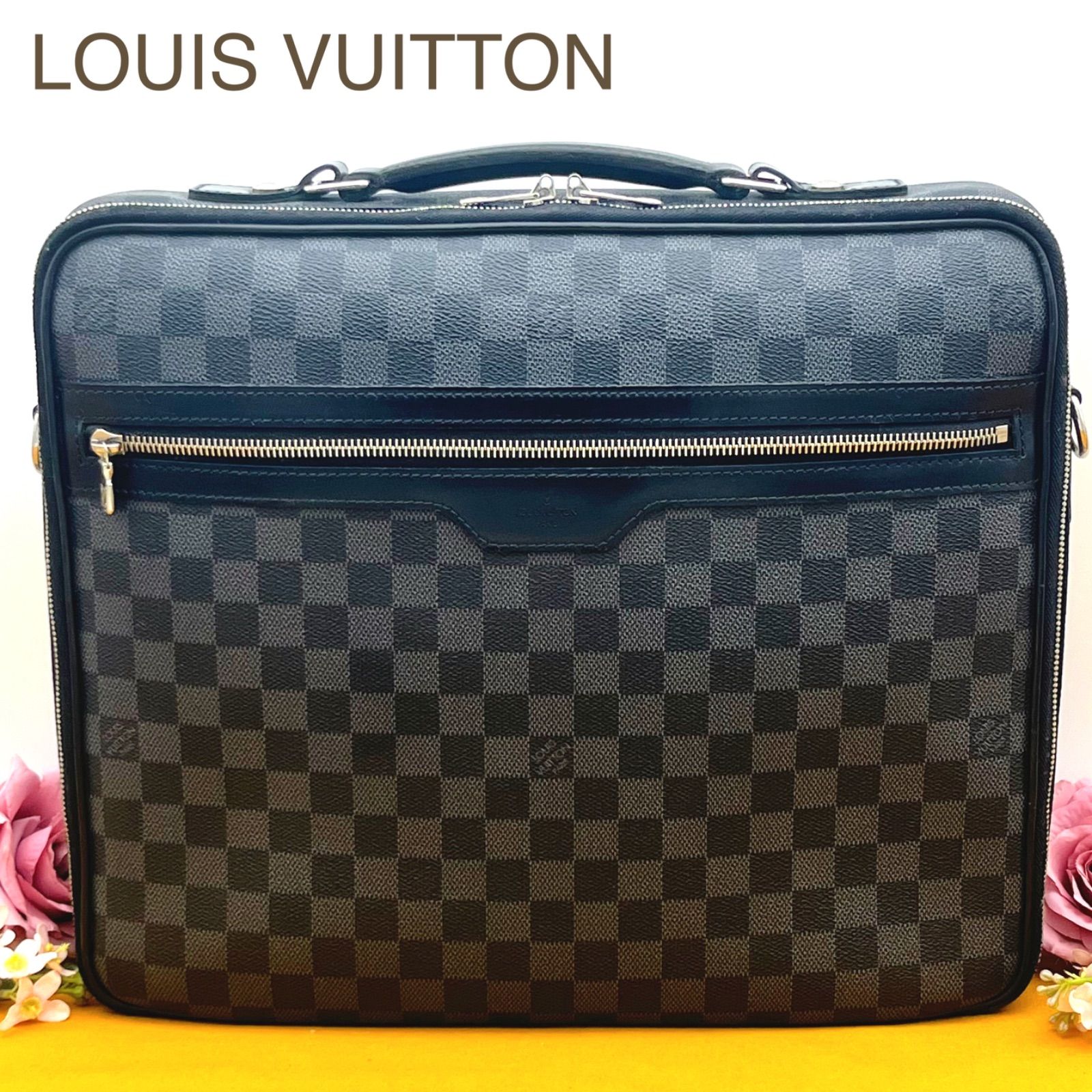 【極美品】　ルイヴィトン　スティーブ　ダミエグラフィット　2way　N58030 ✨美品✨希少✨ルイヴィトン ダミエ グラフィット スティーブ ビジネス