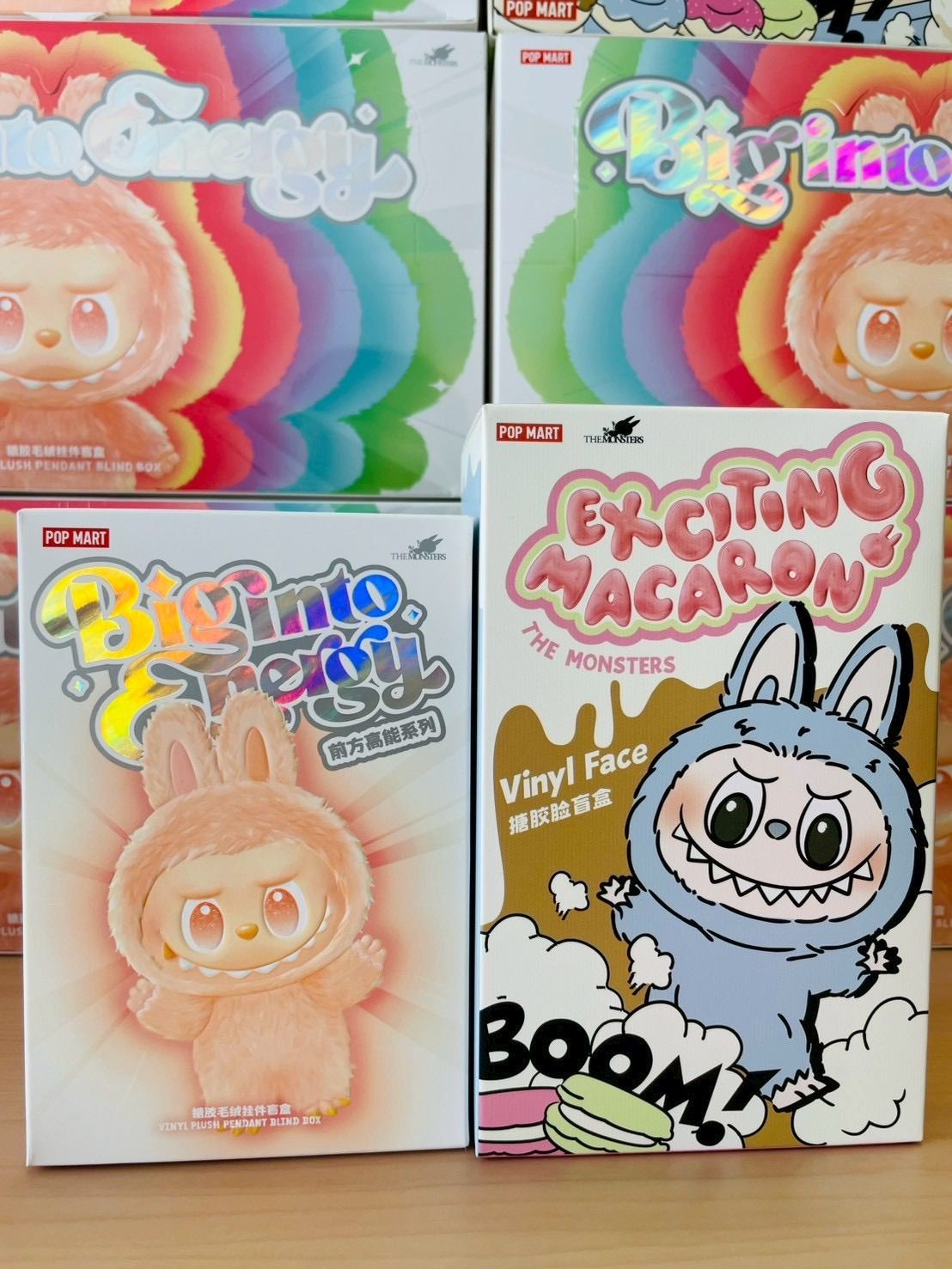 ラブブ POP MART THE Big Into Energy - Exciting Macaron セット らぶぶ ポップマート 2ピース エナジー マカロン