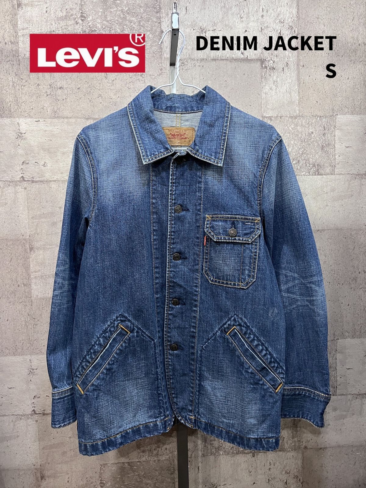リーバイス 70699 デニムジャケット S メンズ カバーオール Levi's
