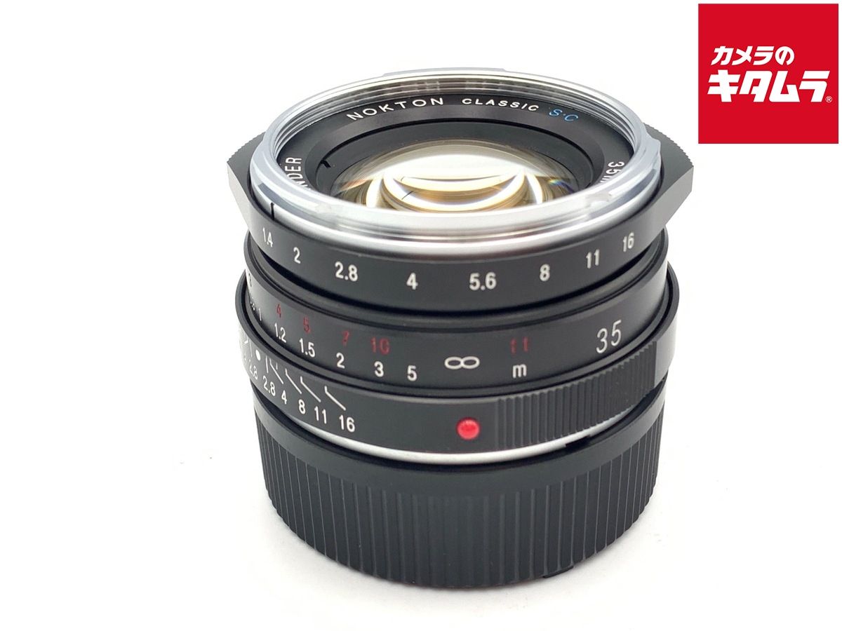 並品 コシナ フォクトレンダー NOKTON Classic 35 mm F 1 4 II SC VM