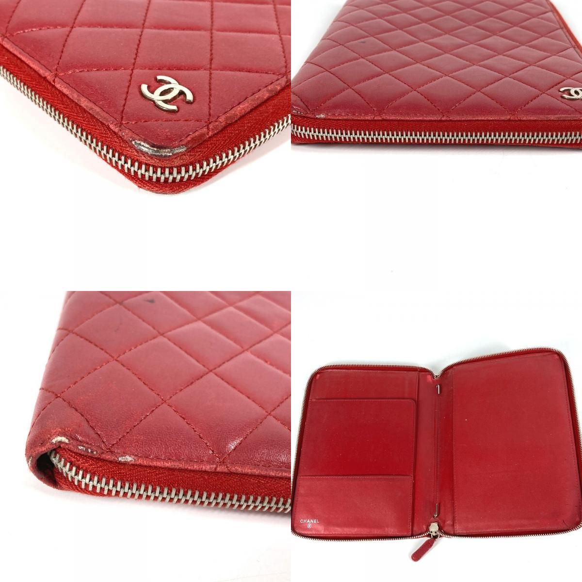 CHANEL シャネル iPadケース CC ココマーク ロゴ キルティング