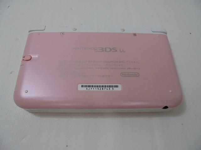  品 ゲーム ニンテンドー3 DS LL 本体 SPR 001 ピンクホワイト 動作品 本体のみ 本体(Nintendo Switch) Nintendo Switch