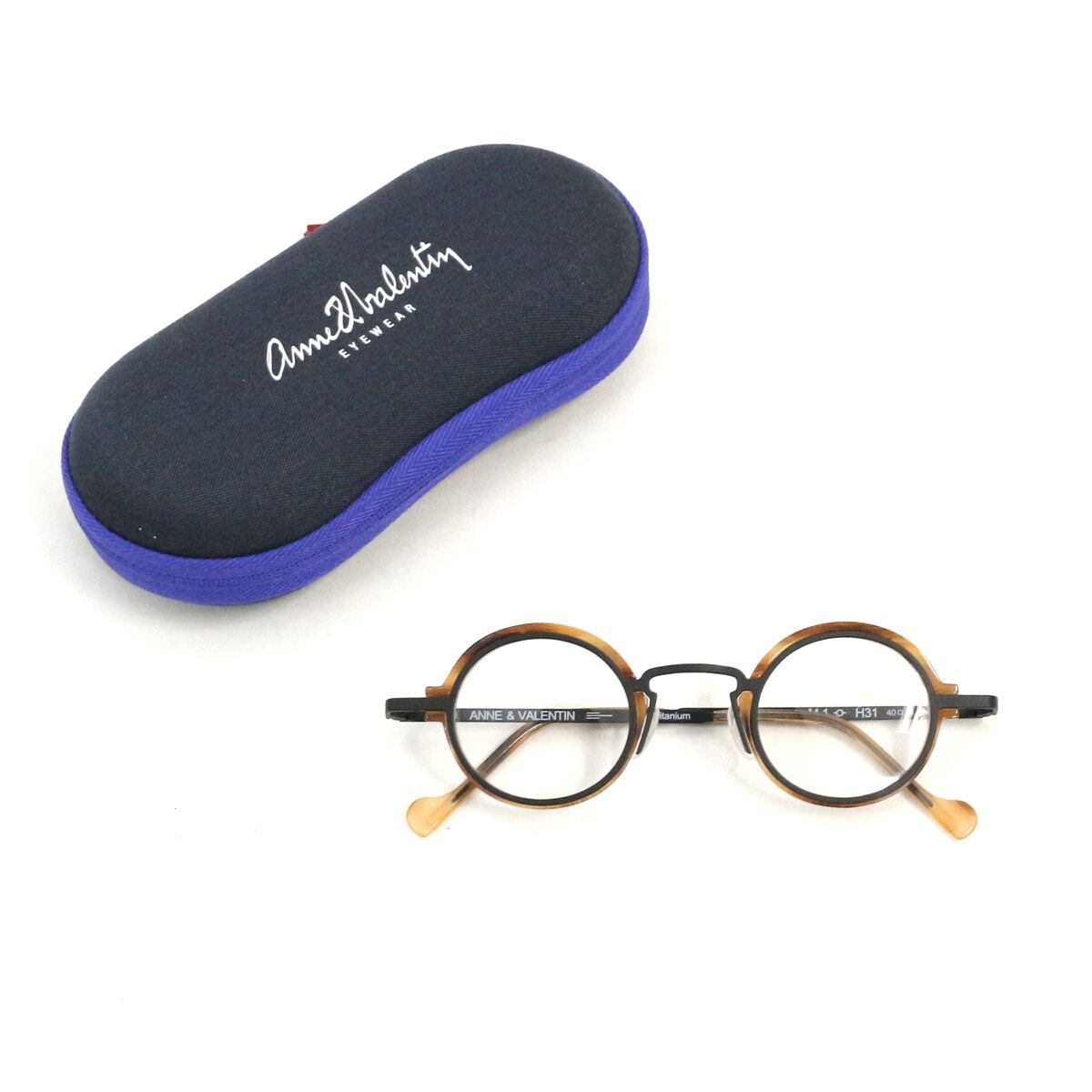 ANNE アンバレンタイン M 1 H 31 アイウェア 眼鏡 40 28 140