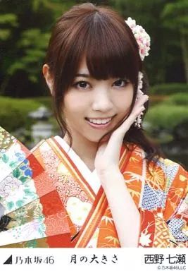 中古】生写真(乃木坂46) 西野七瀬/バストアップ/「月の大きさ」Webshop