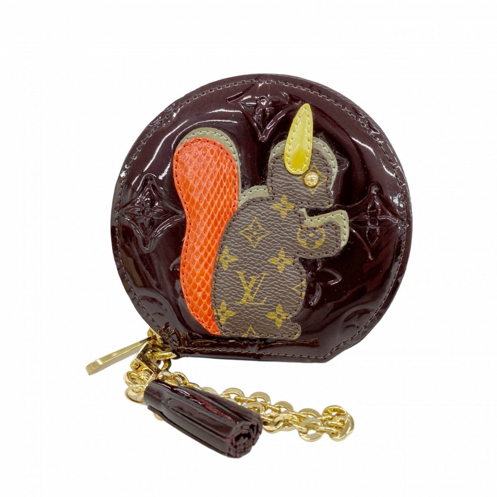ルイヴィトン　LOUIS VUITTON ヴェルニ　ポルト　モネクール ルイ・ヴィトン キーケース ポルトモネクールモノグラムヴェルニ