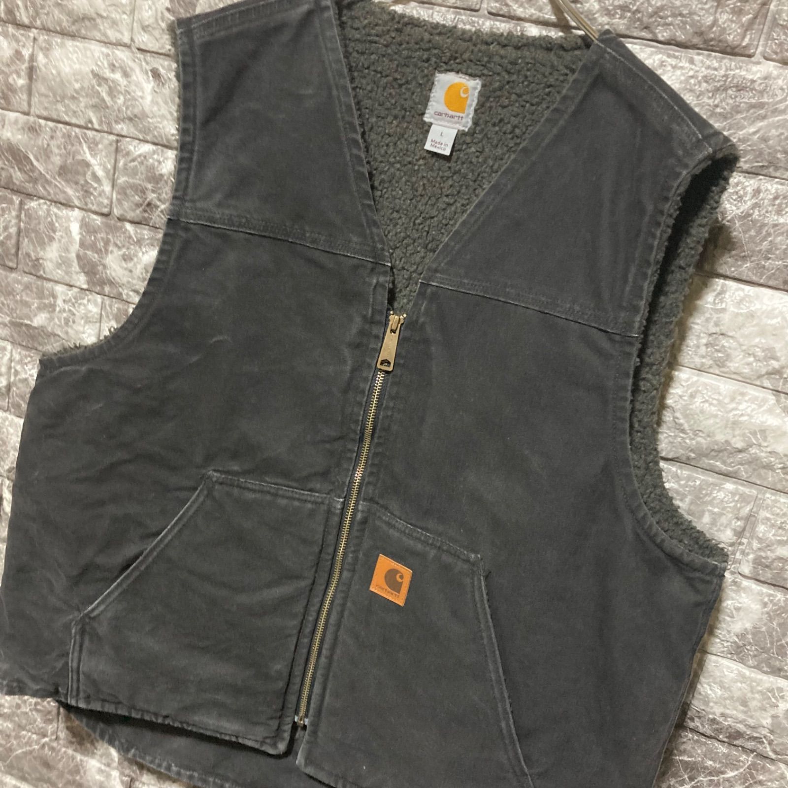 CARHARTT ボア ベスト L カーハート VEST ボアベスト ② - メルカリ