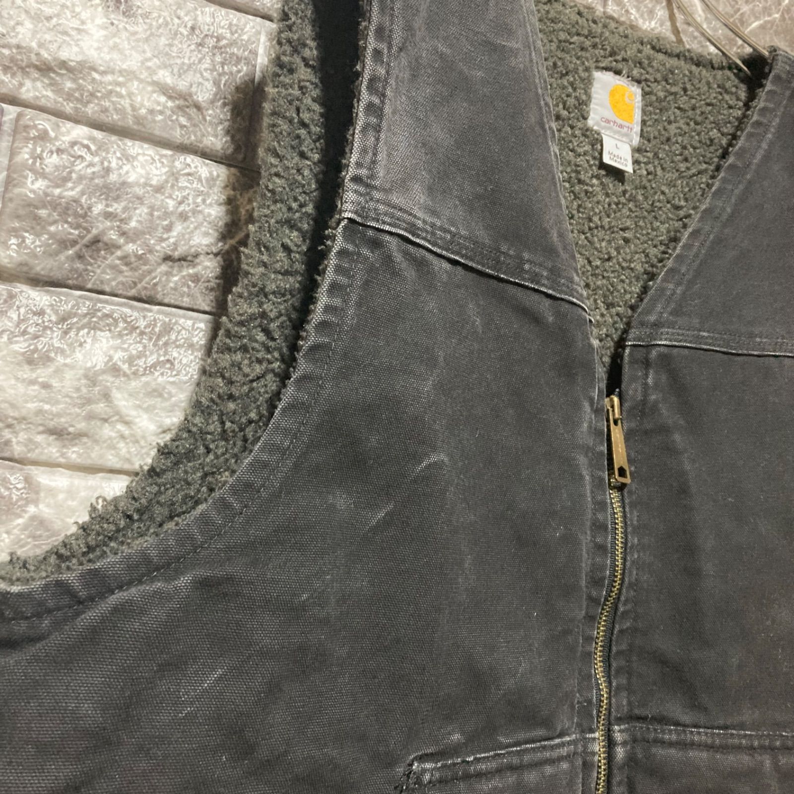 CARHARTT ボア ベスト L カーハート VEST ボアベスト ② - メルカリ