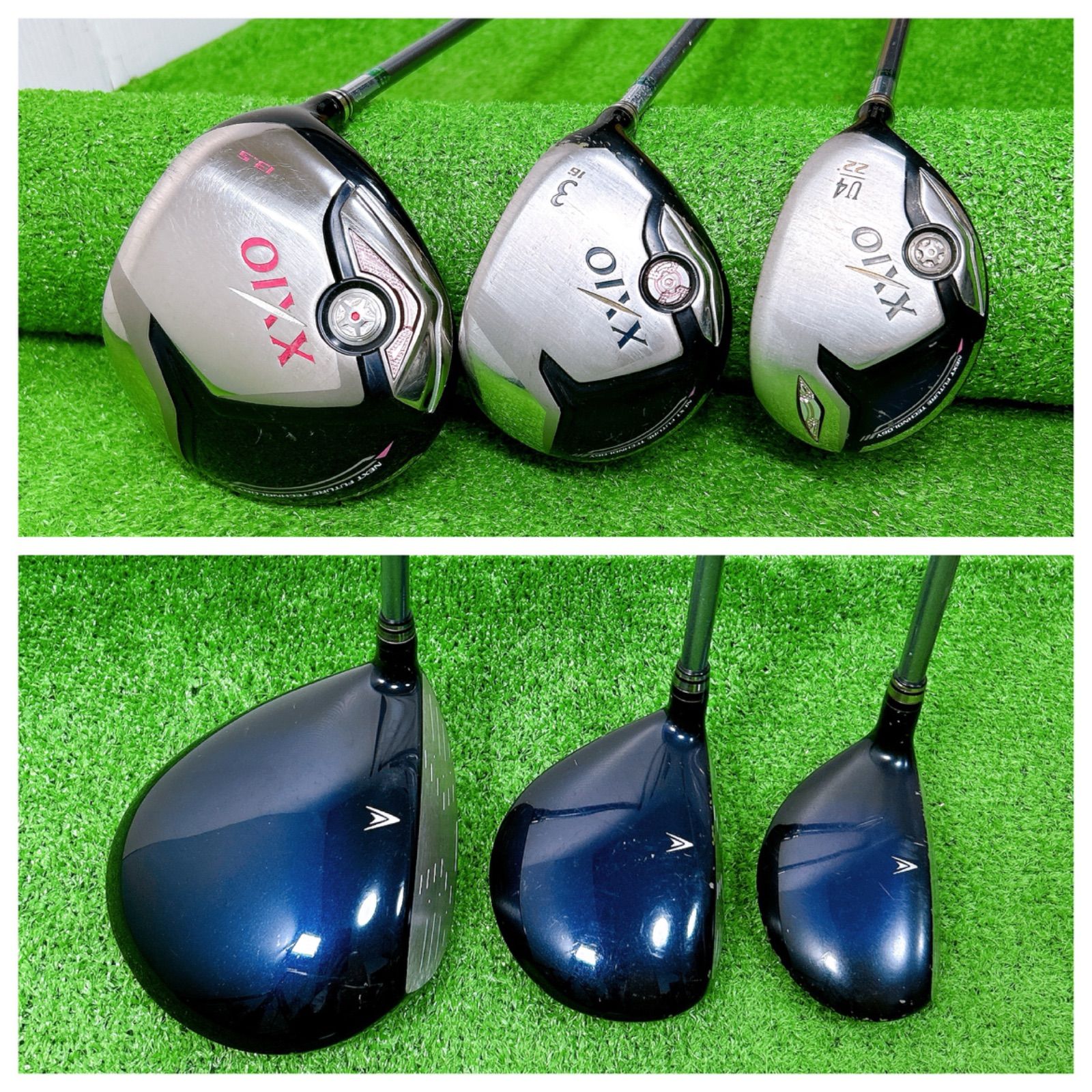 全てXXIO 7代目 ゼクシオ MP 700 レディースクラブセット 8本 L 初心者 ドライバー ユーティリティ アイアン