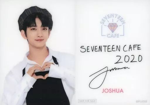 中古】コレクションカード(男性) SEVENTEEN/JOSHUA(ジョシュア)/バスト