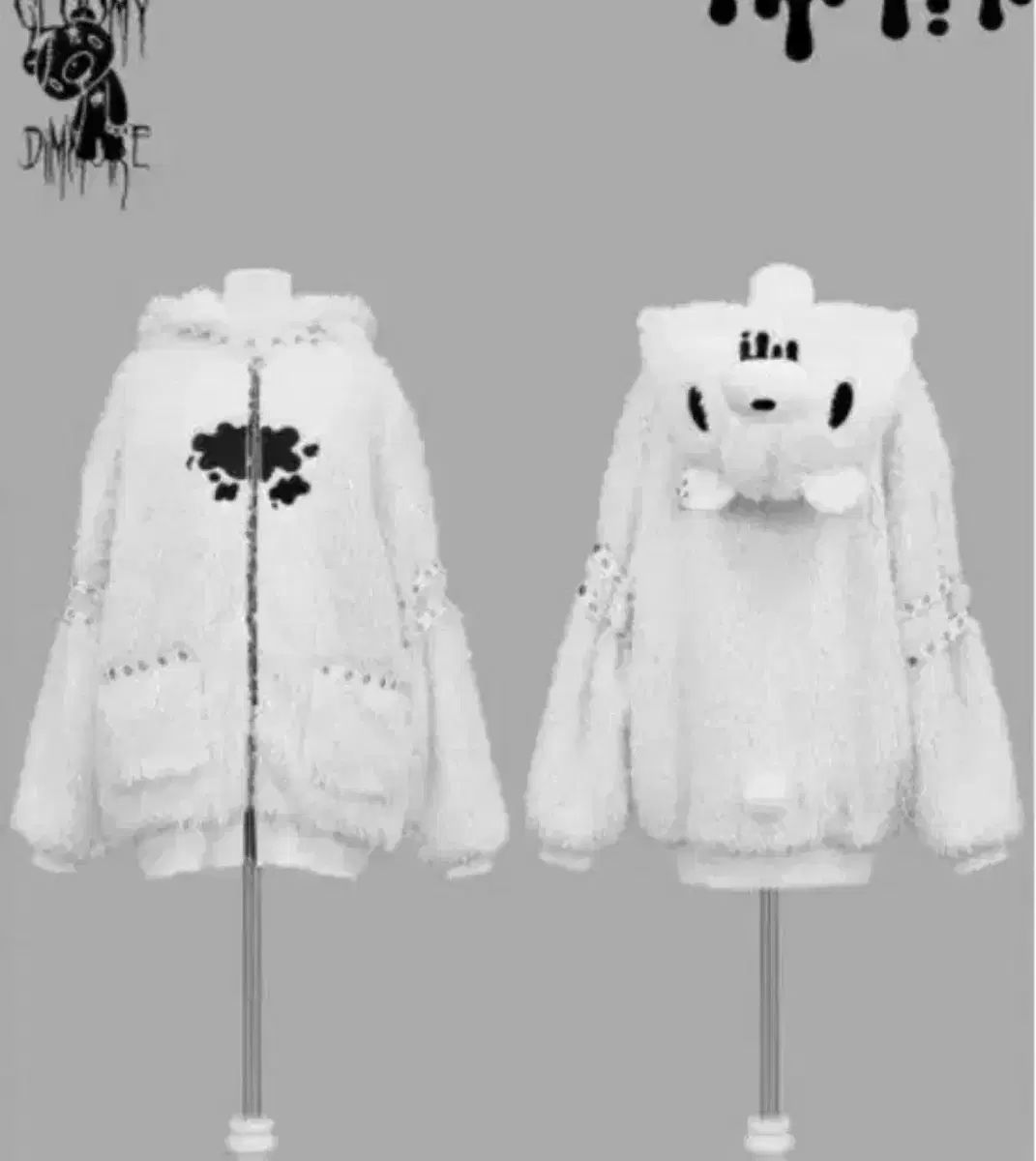 販売) DIMMOA いたずらぐまのグル～ミ～(グルーミー) ファー・パーカ