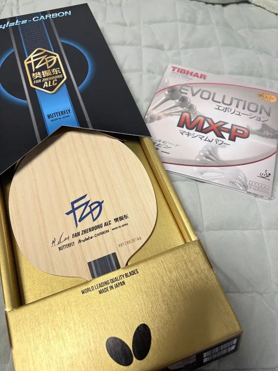 バタフライ ペン ジェドン ALC ティバー EVOLUTION MX P 卓球ラケット