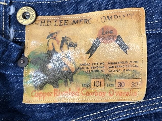 Lee COWBOY シンチバック デニム w31 日本製 リー カウボーイ 0 Lee 
