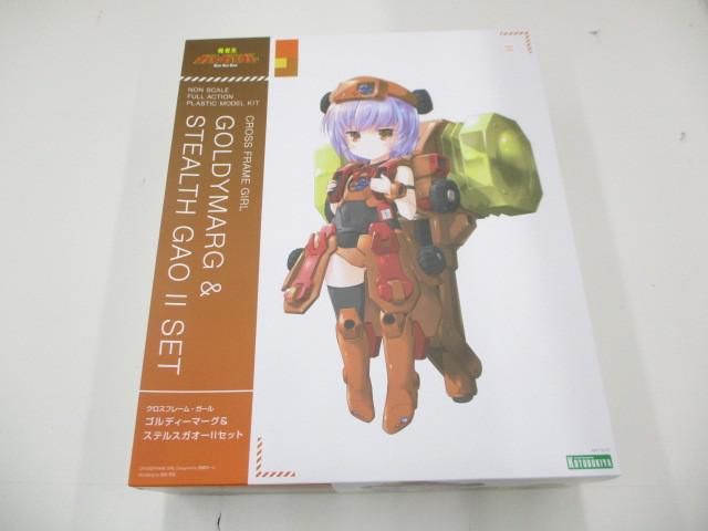 未組立 プラモデル 勇者王ガオガイガー クロスフレームガール ゴルディーマーグ＆ステルスガオーIIセット