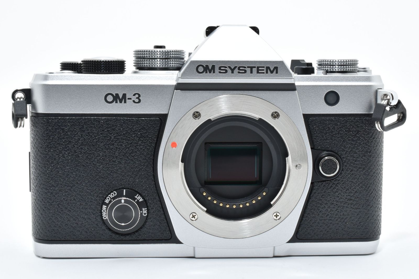 上 オーエムシステム OM SYSTEM 3 ボディ シルバー バッテリー付き