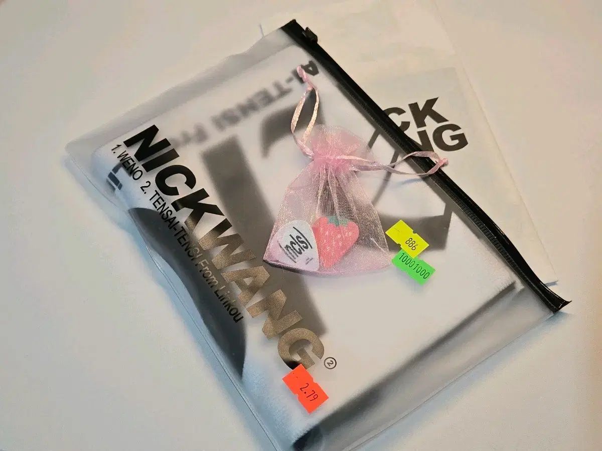 앤팀 ニコラス様 スローガン 王イーシャン ギターピック